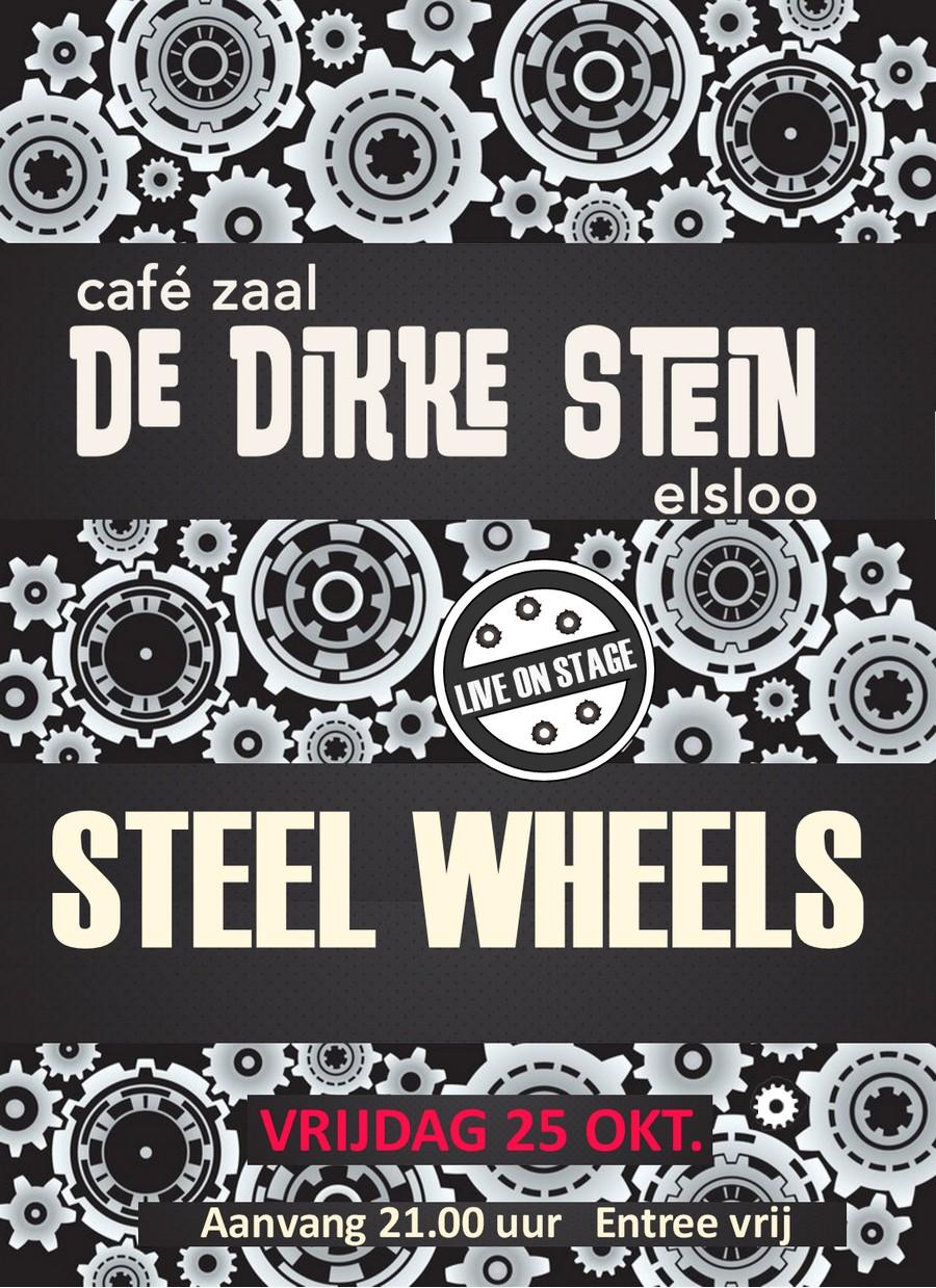 Steel Wheels in Cafe de Dikke Stein - Elsloo